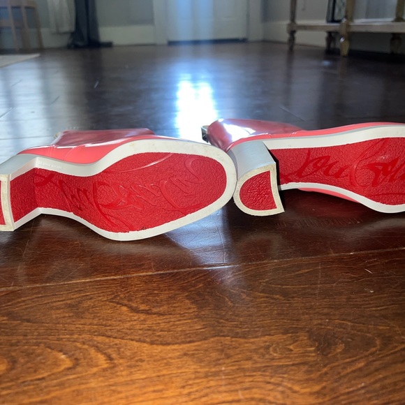 WORN ONE TIME brand new Christian Louboutin rain boots! Size EU 38 or US 7.5. - Picture 7 of 7